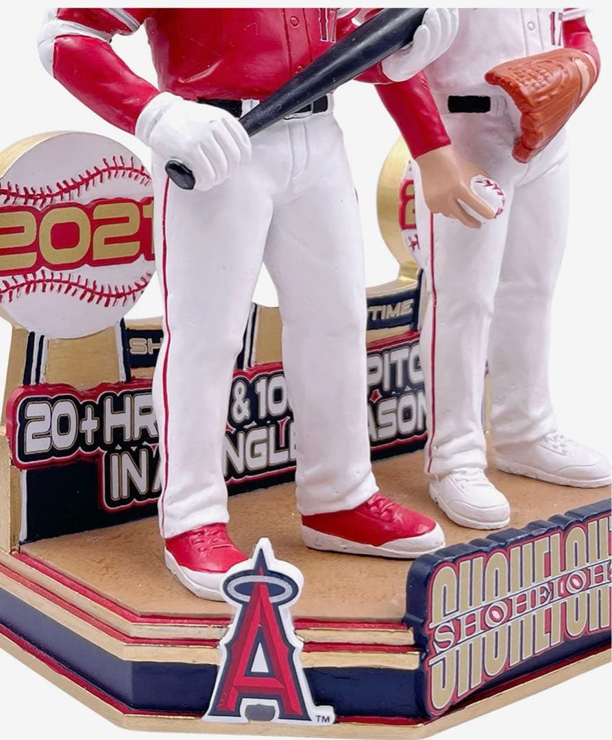 【即完売品】大谷翔平 ボブルヘッド 20本塁打 100奪三振 記念