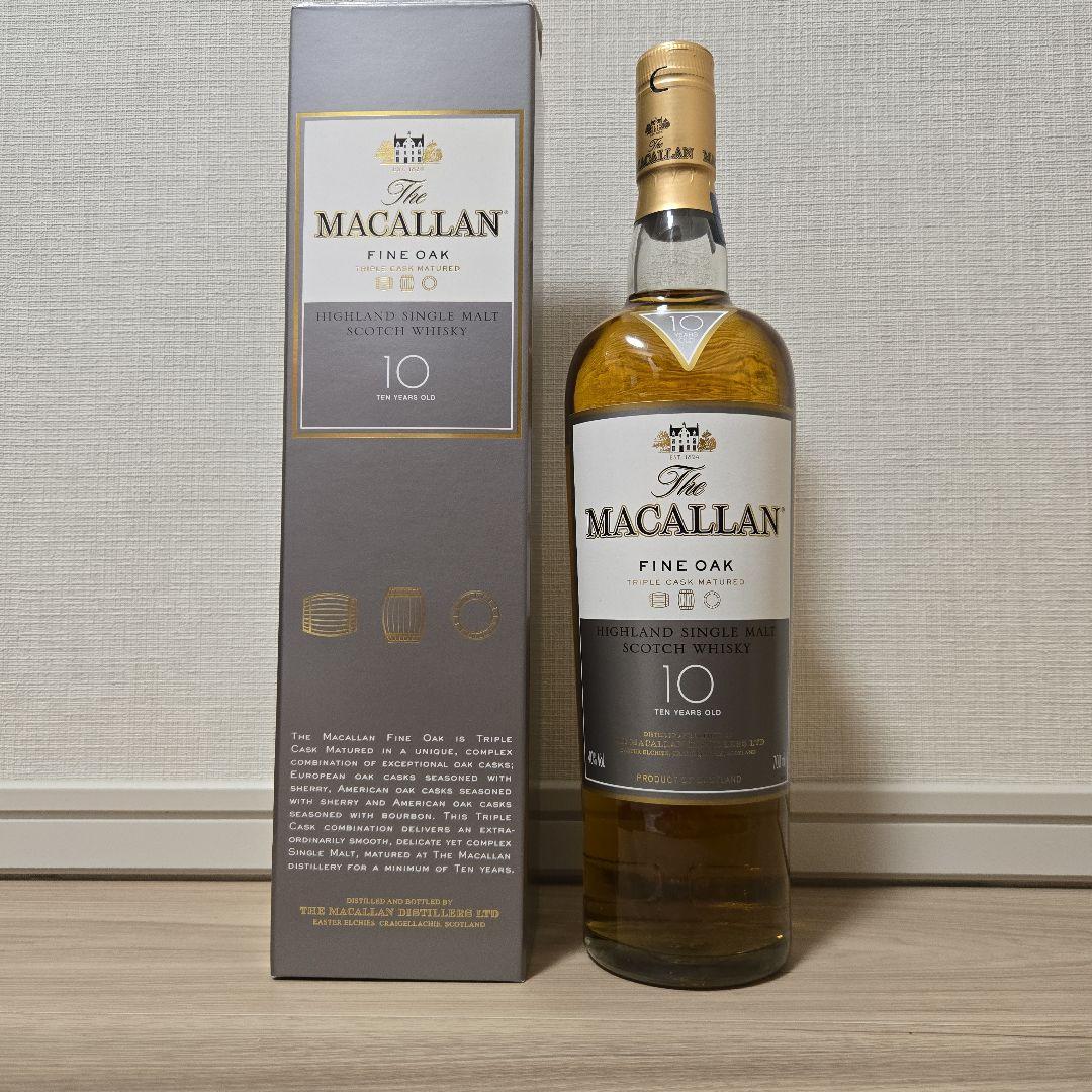 マッカラン MACALLAN FINEOAK ファインオーク 10年 700ml