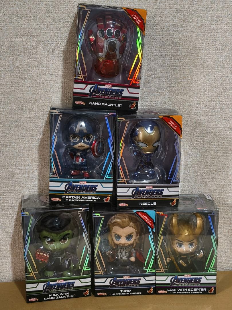 Hottoys cosbaby コスベイビー エンドゲーム 4体