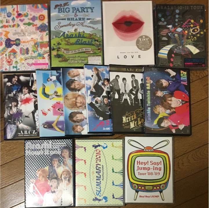 嵐 a.b.c-z hey say jump DVD CD