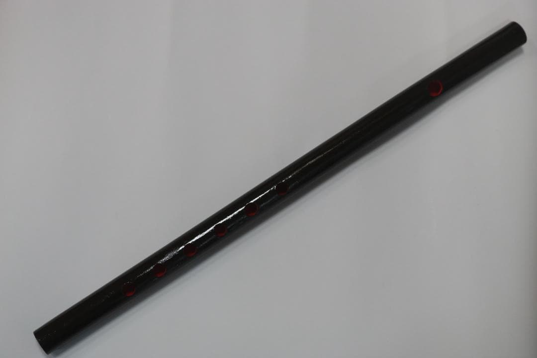 琉球横笛　竹製（B調）基本の音の高さになります。手工品　新品未使用