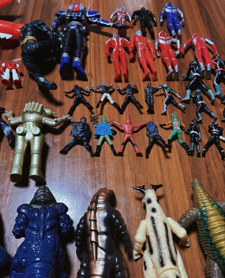 特撮ソフビまとめ売り/ウルトラマン・仮面ライダー等