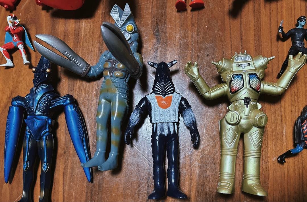 特撮ソフビまとめ売り/ウルトラマン・仮面ライダー等
