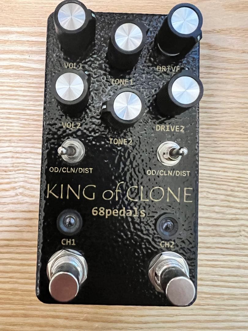 ギター 68 pedals King of Clone mini overdrievve