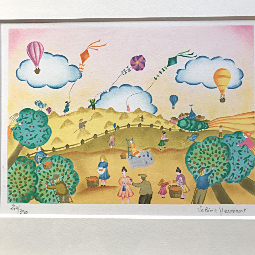 絵画　画家名　ヴァレリー・エルマン（女性）