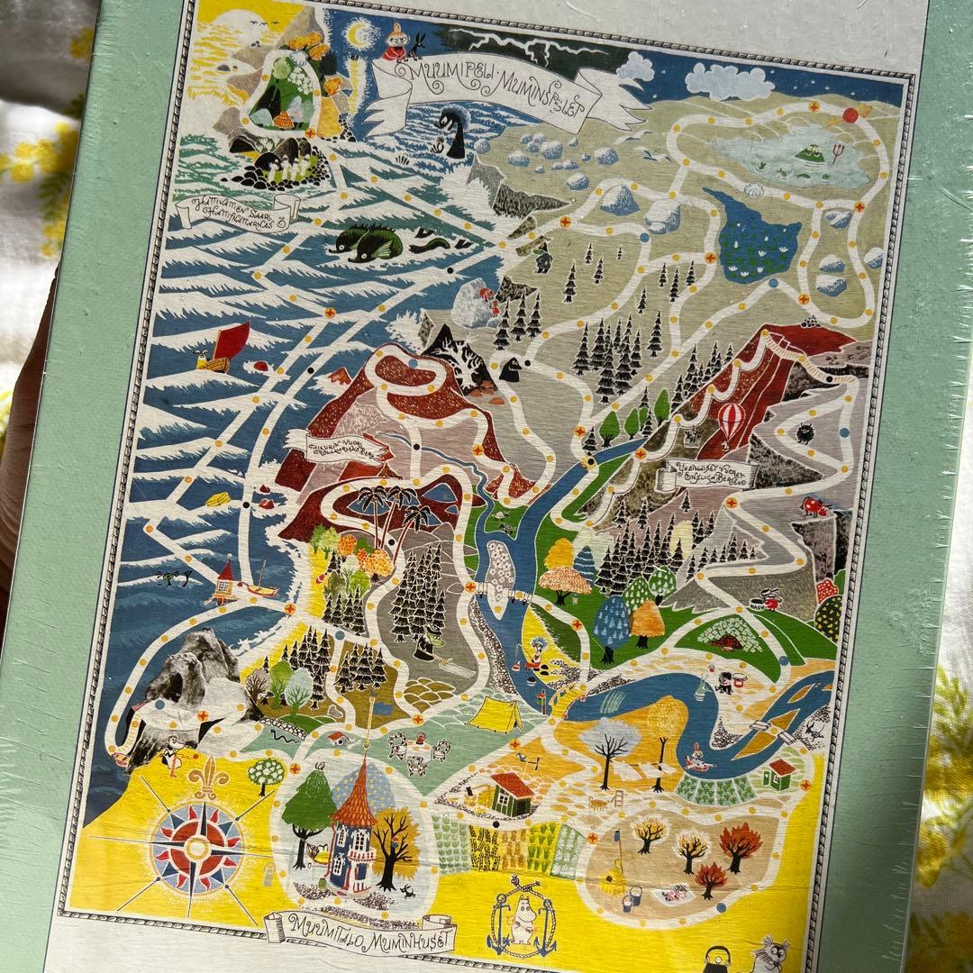 入手困難 1000ピース ジグソーパズル ムーミン マップ 完売品 値下げOK