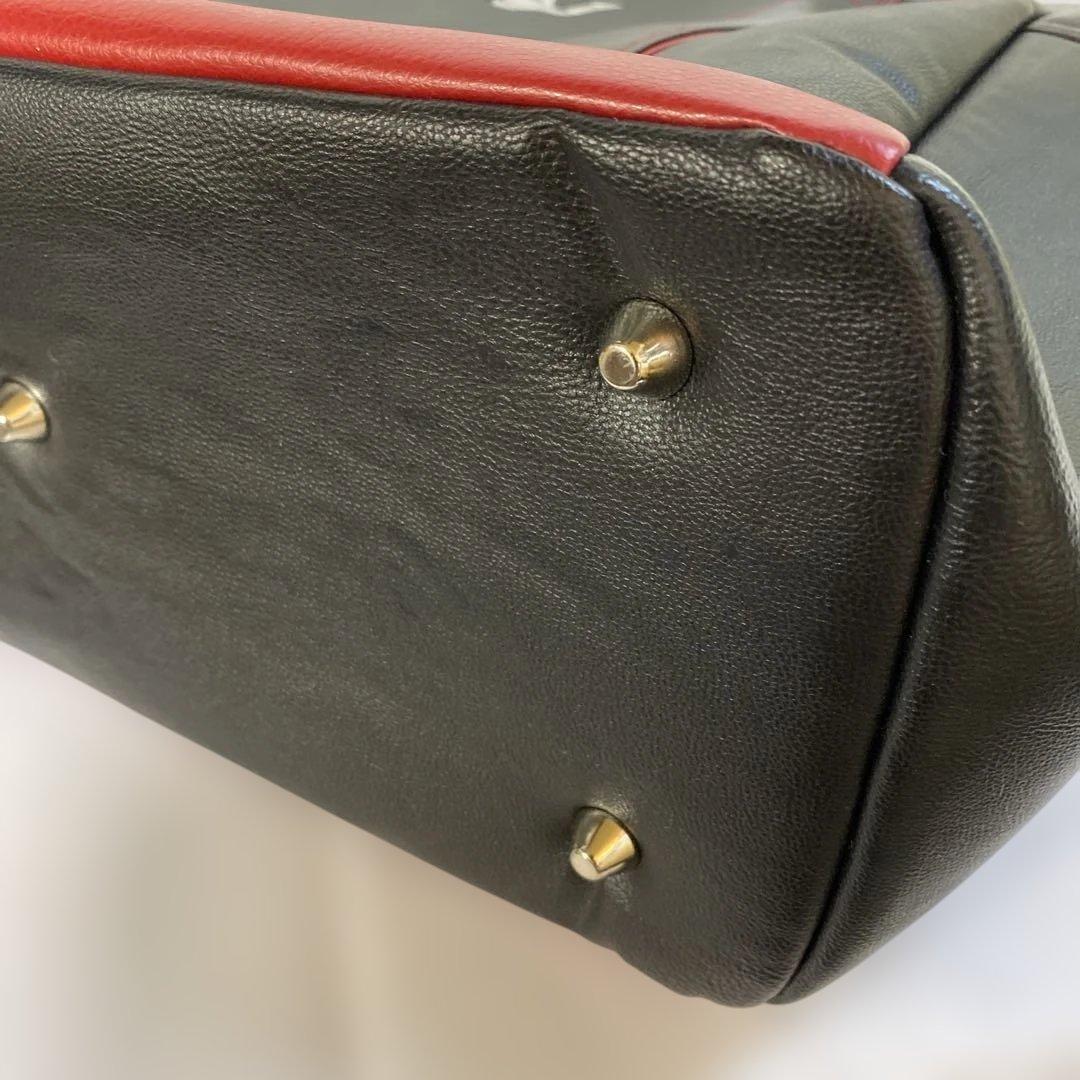 未使用品 Maserati マセラティ ゴルフ トートバッグ 黒×レッド