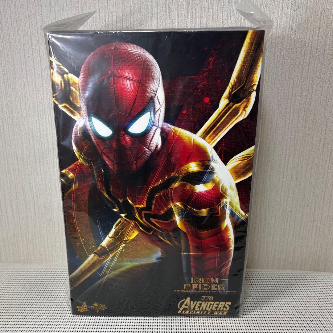 新品未開封　ホットトイズ　アイアンスパイダー　スパイダーマン
