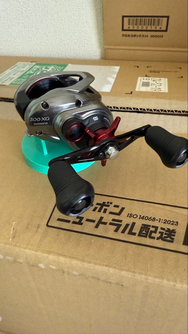 300XG ベイトリールセット スコーピオン MD 箱あり サイン入り