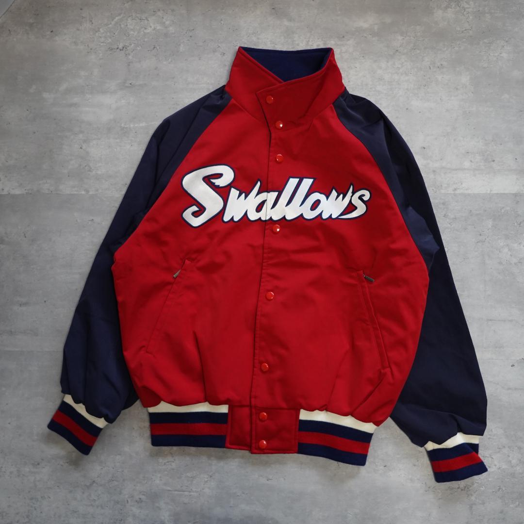 東京ヤクルトスワローズ　グラウンドコート　スタジャン　プロコレ　デサント　M