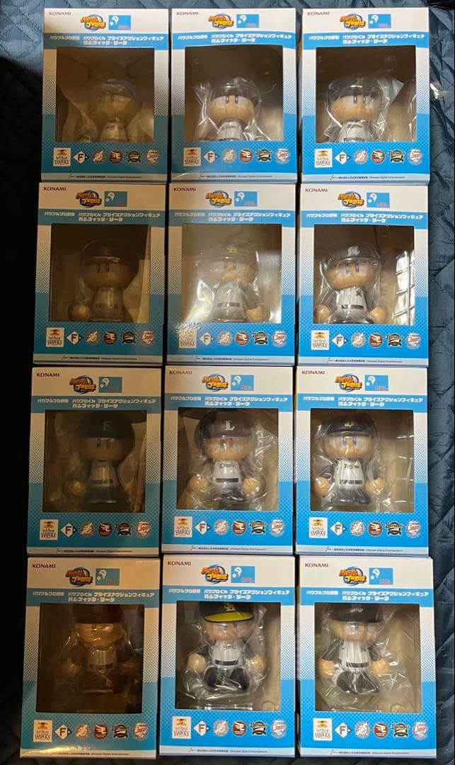 パワプロ　パワプロくん アクションフィギュア パシフィック・リーグ 12個