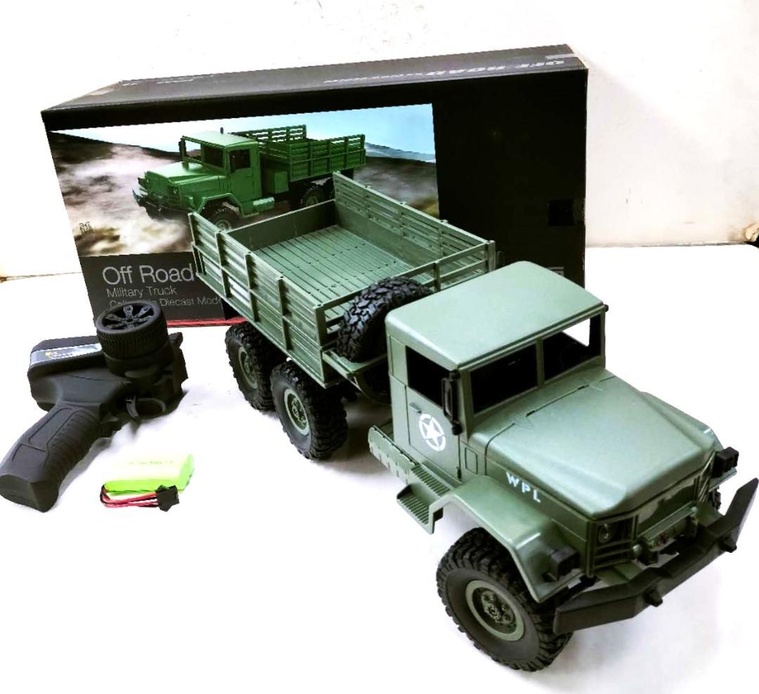 1/16ミリタリートラックラジコン　6輪駆動クローラータイプ　WPL　B-16