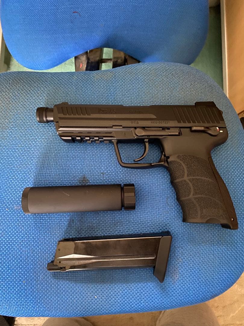 東京マルイ HK45タクティカル コンペンセイター付き