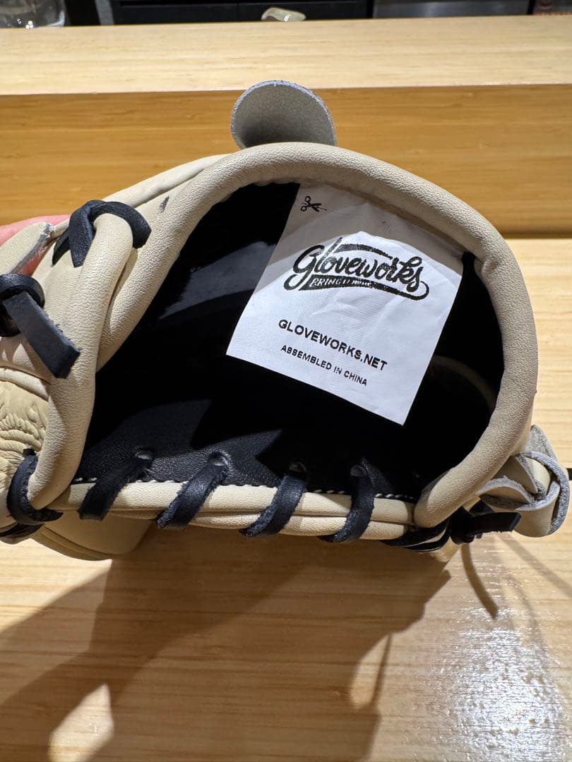 Gloveworks 硬式グローブ キャメル　新品未使用