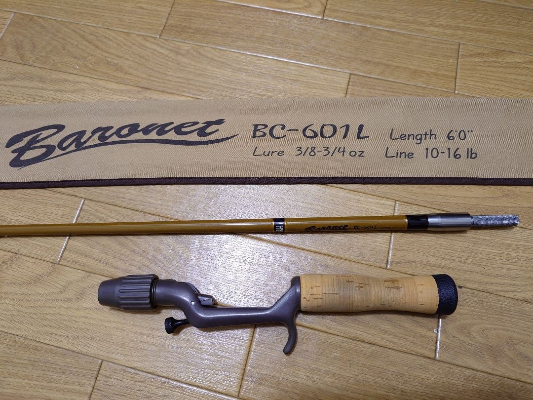 Abu Baronet BC-601L バスロッド 6フィート