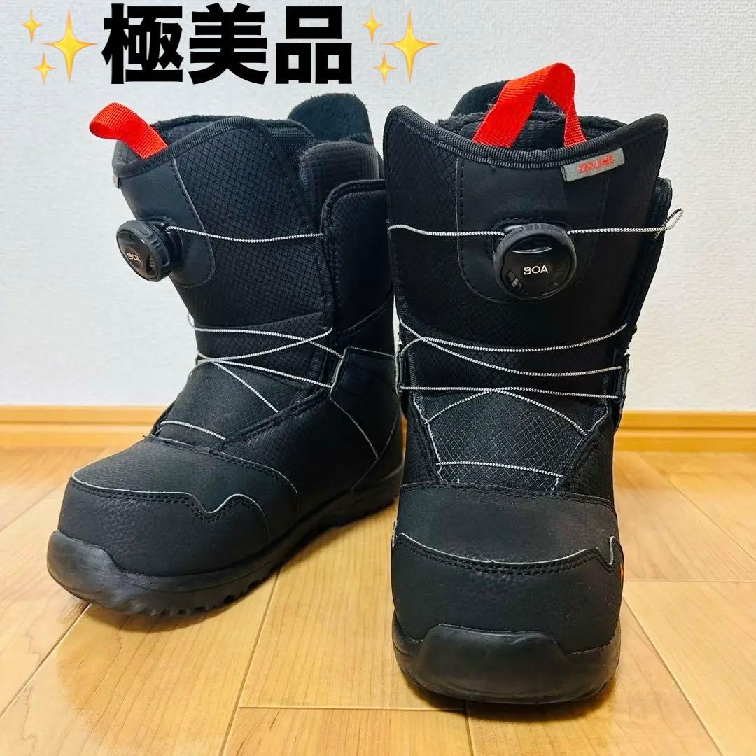 【極美品】BURTON Zipline BOA キッズ バートンブーツ 25cm