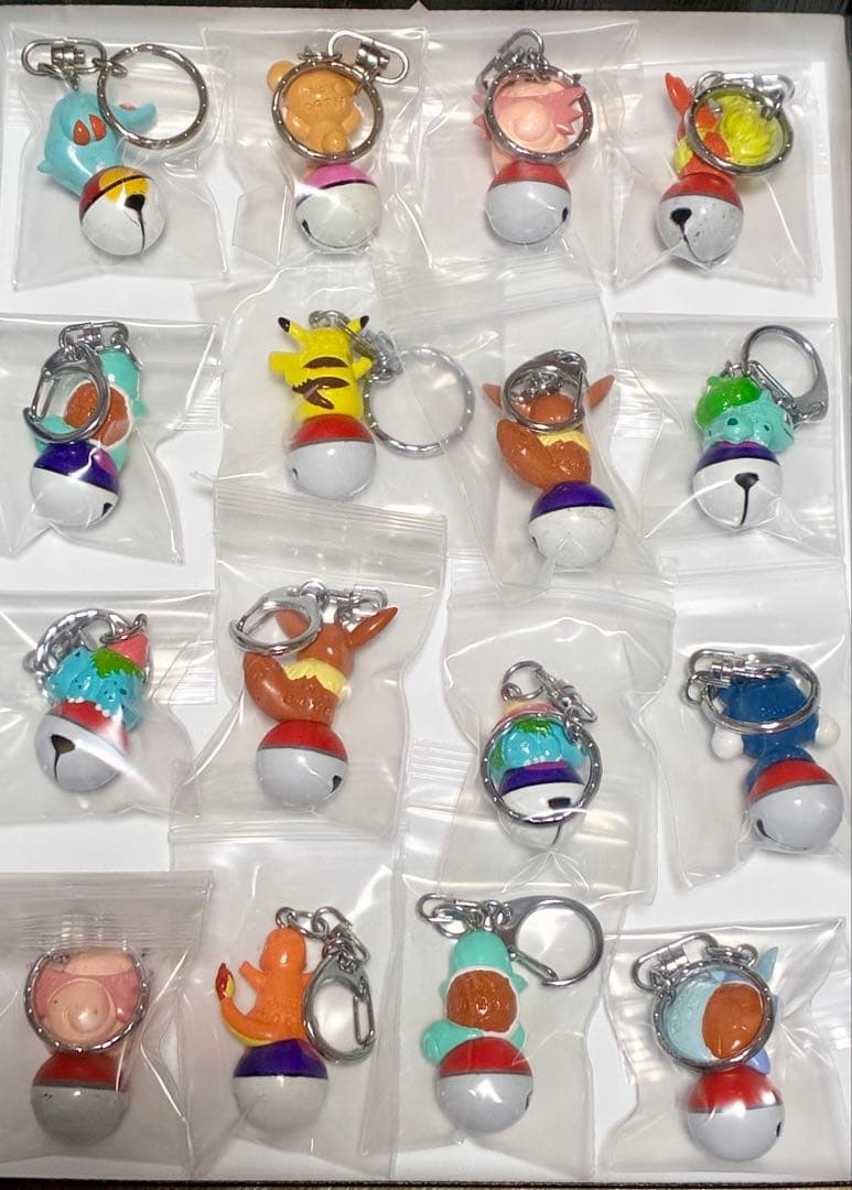 希少 当時物 ポケ鈴コレクション16個セットおまけ付 レトロ品 Pokémon