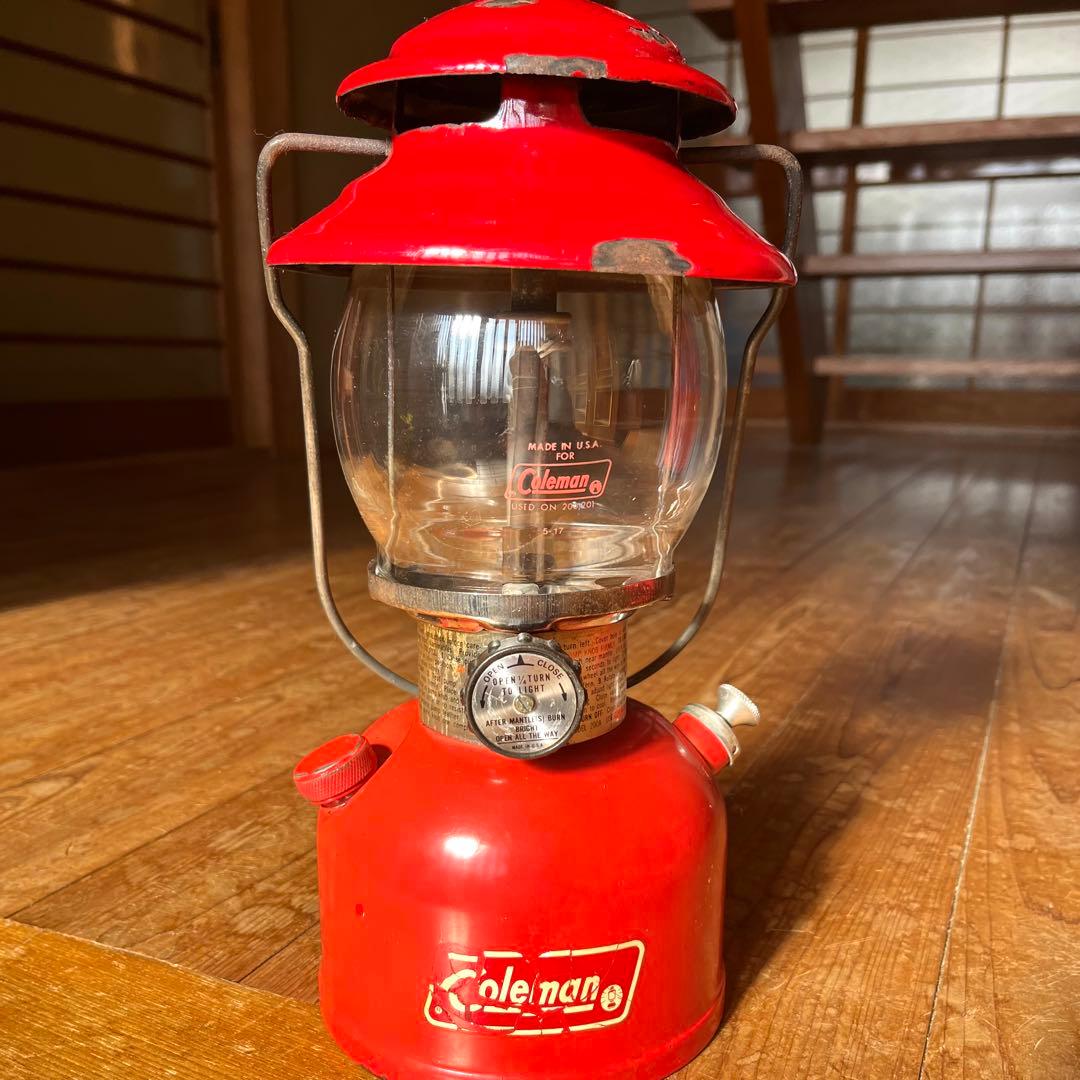 Coleman レッドガソリンランタン 1978年製