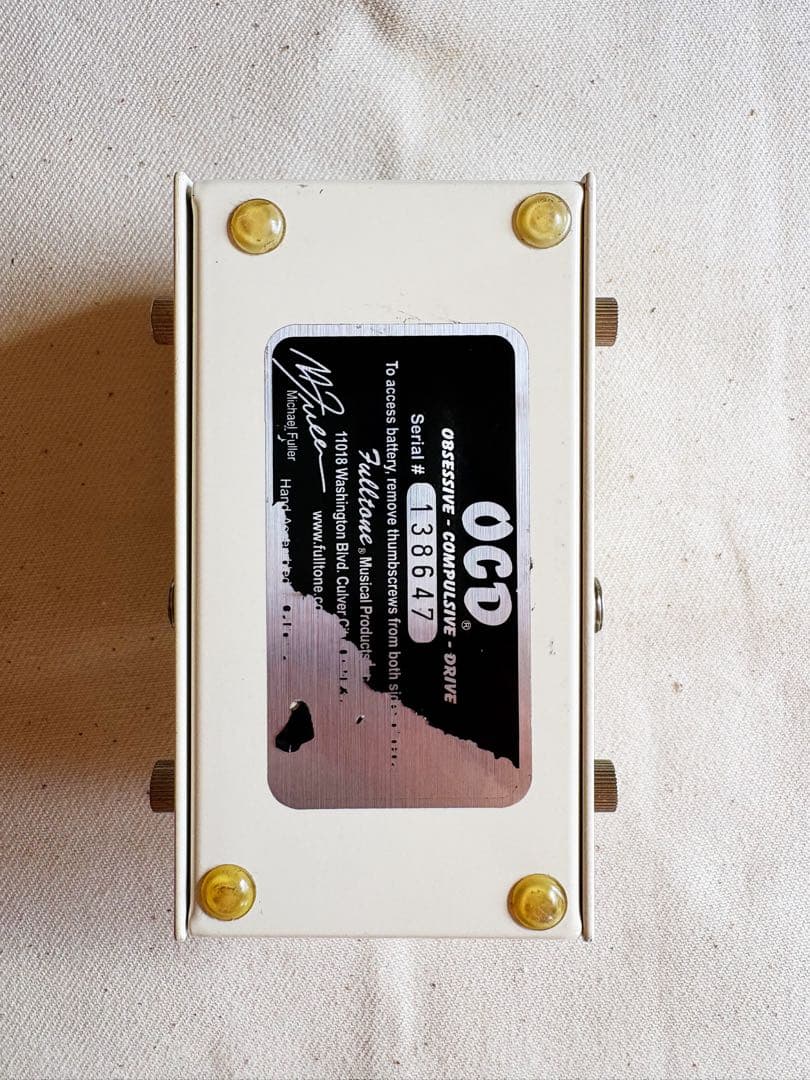 Fulltone OCD ギターエフェクター　(本体のみ)