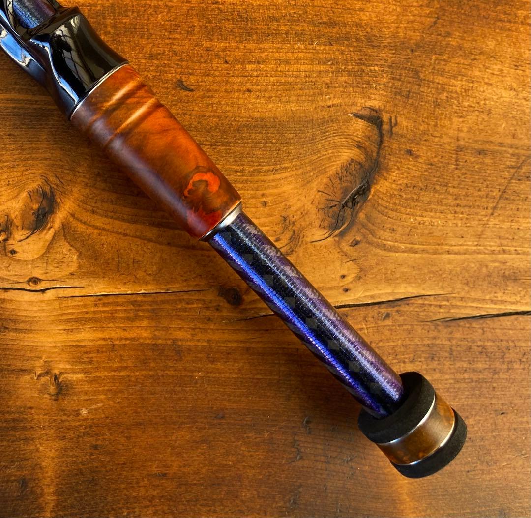 トラウトロッド　超軽量　カーボンロッド　5ft2inch スピニングロッド　渓流