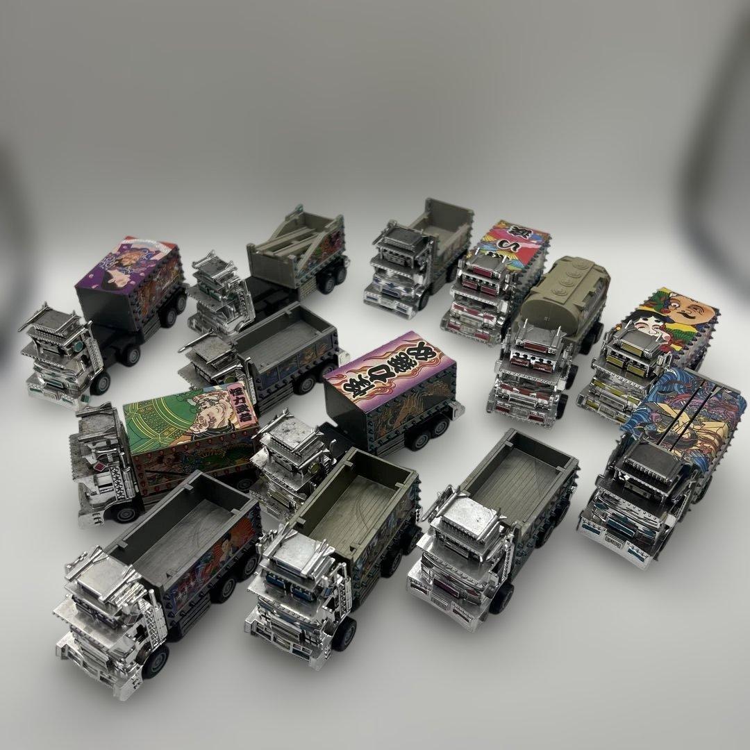 レトロ デコトラ チョロQ 13台セット