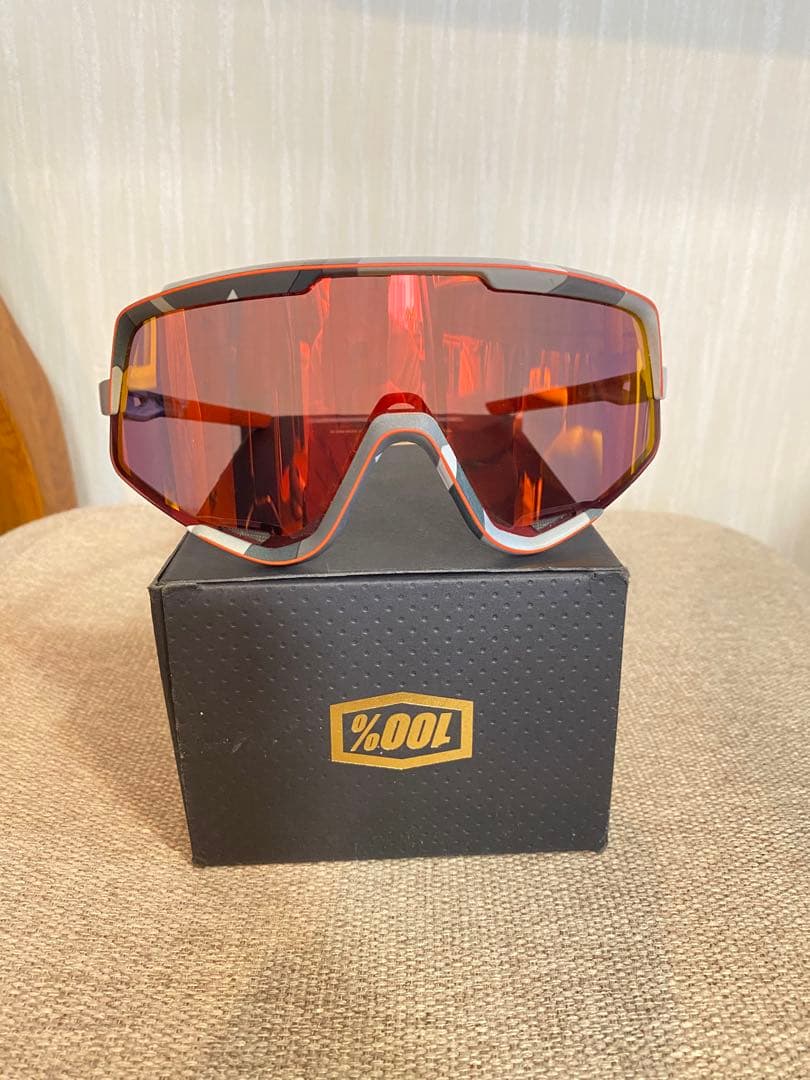 100% Glendale グレイカモ ワンハンドレッド サングラス