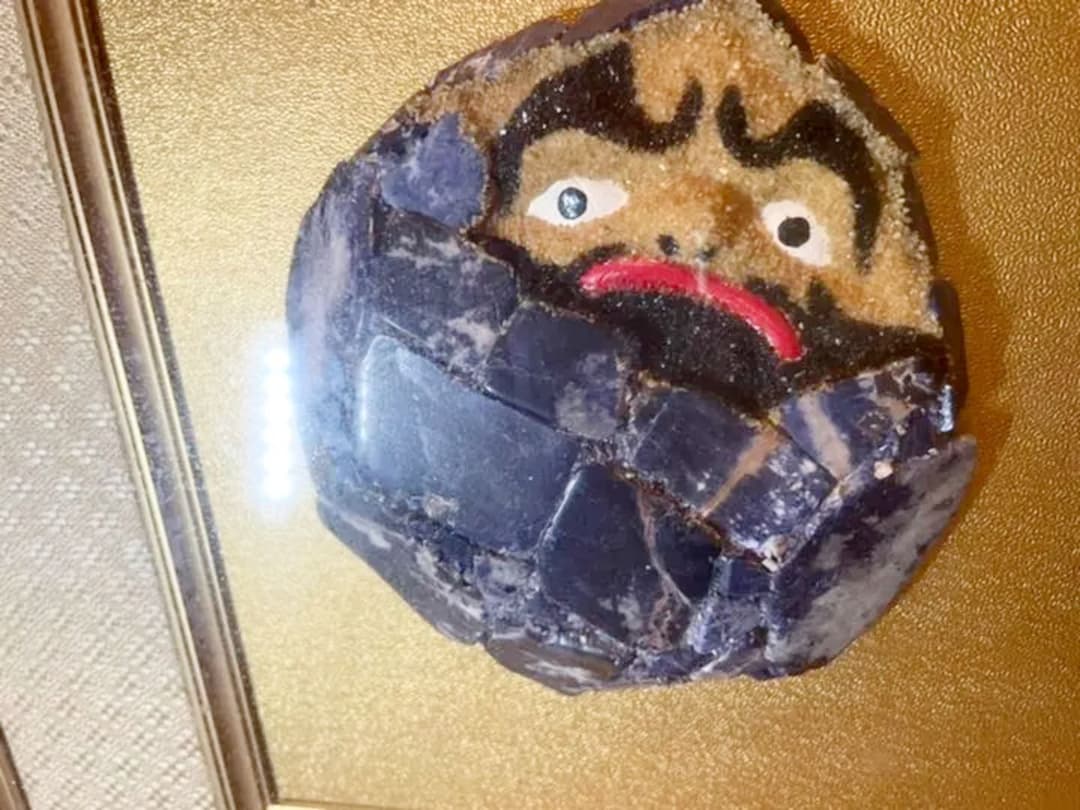 だるま　天然石　額　和室　パワーストーン