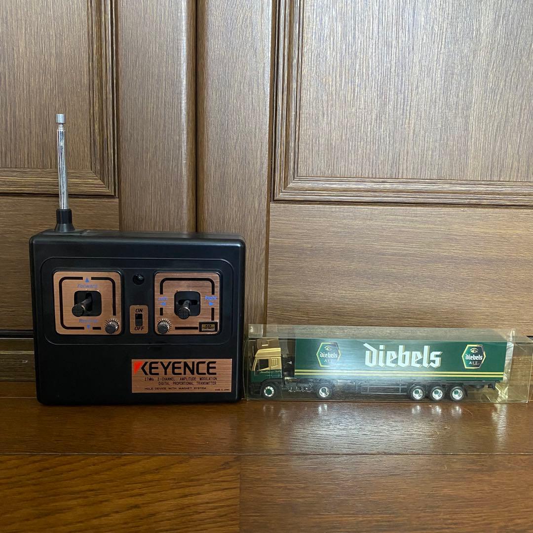 キーエンス 1/87 RC ミニトレーラー T-500 デスクランナー