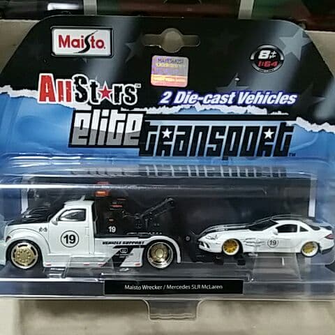 1/64 マイスト レッカー車 Mercedes SLR McLaren