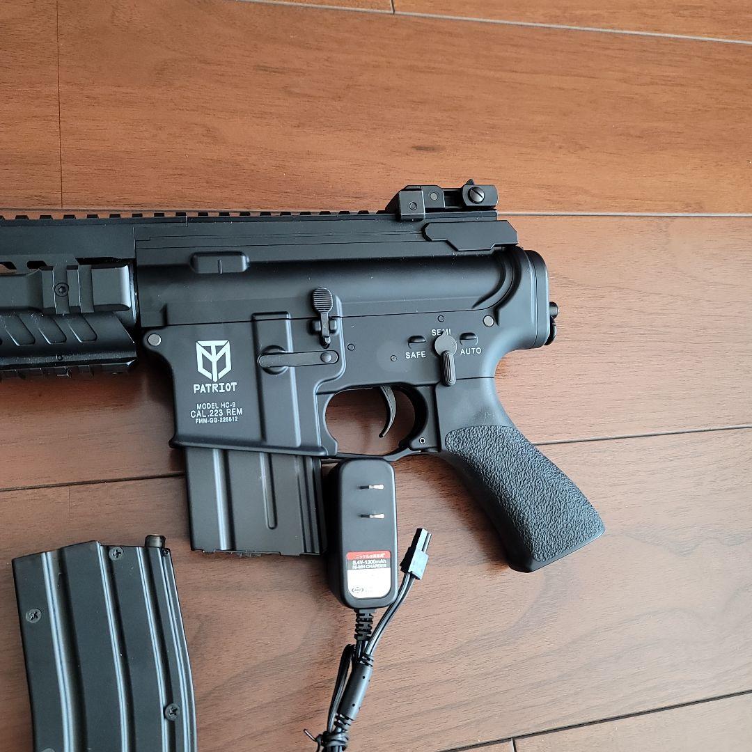 美品　PATRIOT HC-9 次世代電動ガン　バッテリー&玉補給器付
