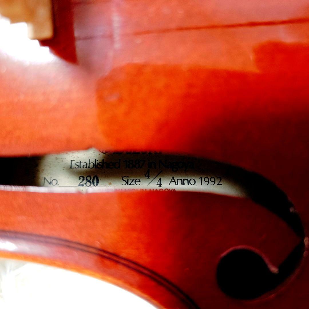 【美品】SUZUKI バイオリン No.280 4/4 杉藤弓　SUGITO