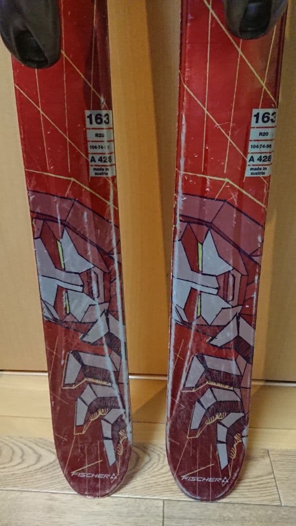 FISCHER モーグル 163㎝ LUNAR LX 範囲約295〜330㎜