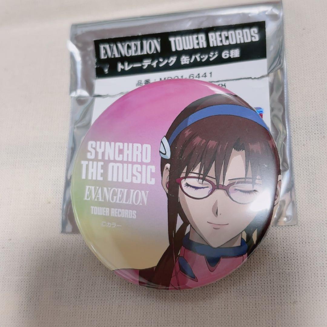 EVANGELION エヴァンゲリオン タワーレコード 缶バッジ マリ