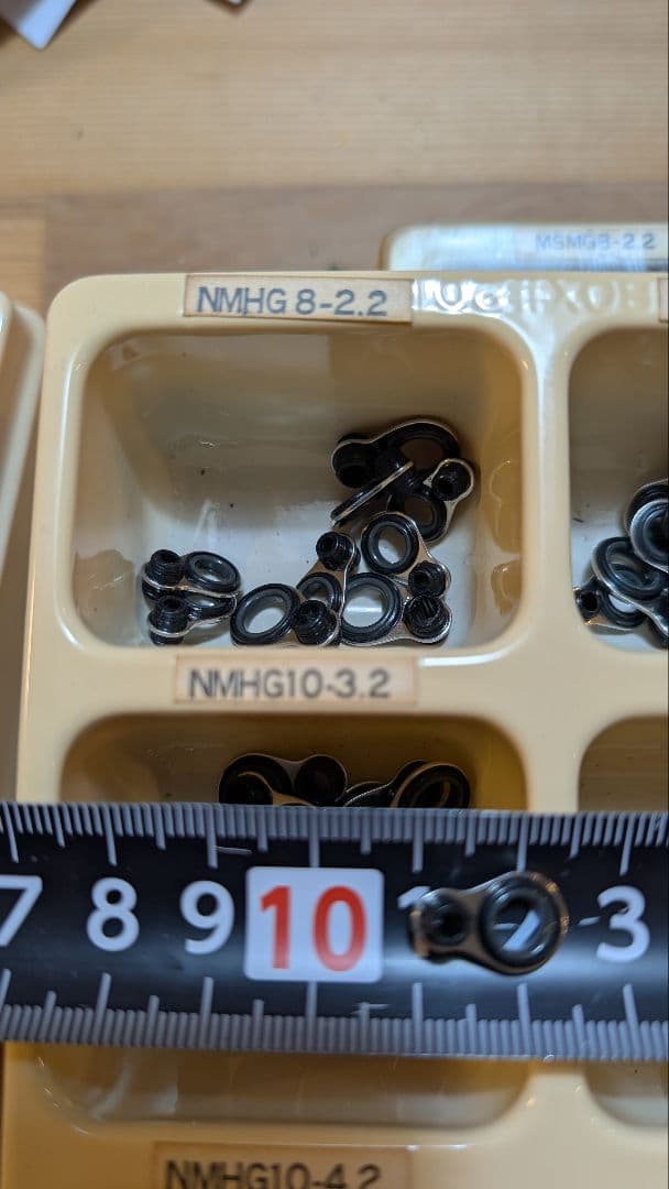 富士ガイド　大量　釣り竿　修理