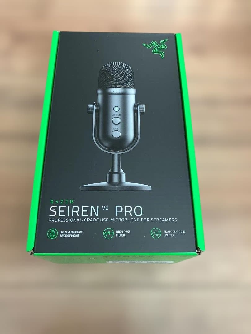 Razer Seiren V2 Pro ダイナミックUSBマイク 新品未開封