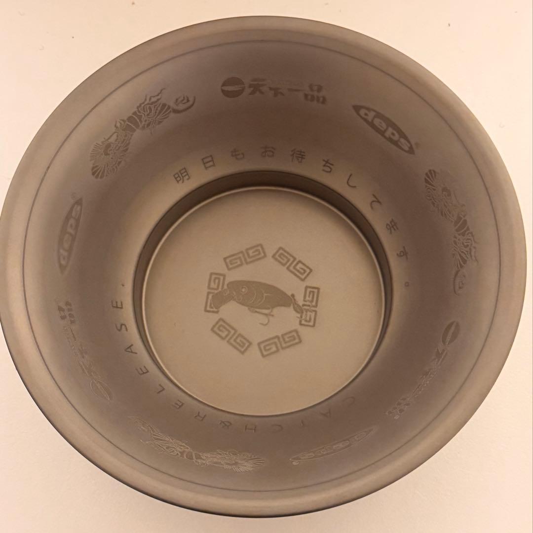 天下一品 ラーメン丼 チタン 限定