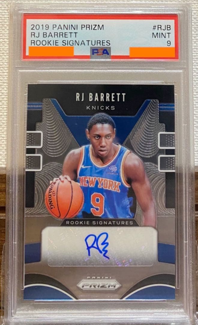 その他 RJ Barrett RC rookie auto PSA9