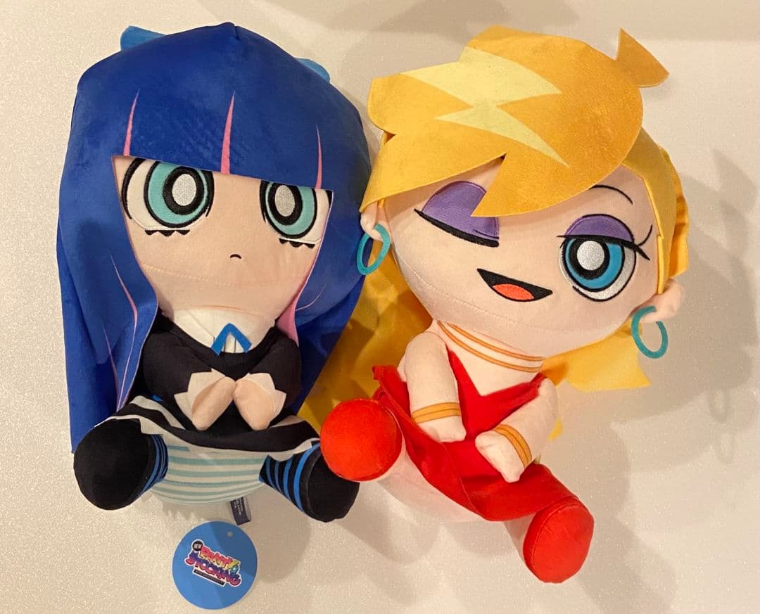 パンティ＆ストッキング おすわりぬいぐるみ 全2種セット GIGO