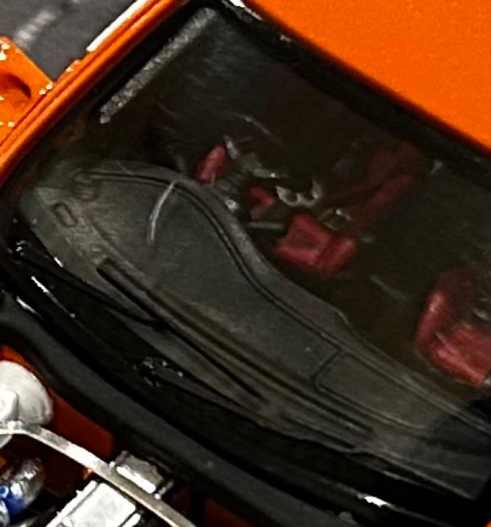 訳あり MORTAL 1/64 トヨタ クレスタ カスタム ドリ仕様 オレンジ