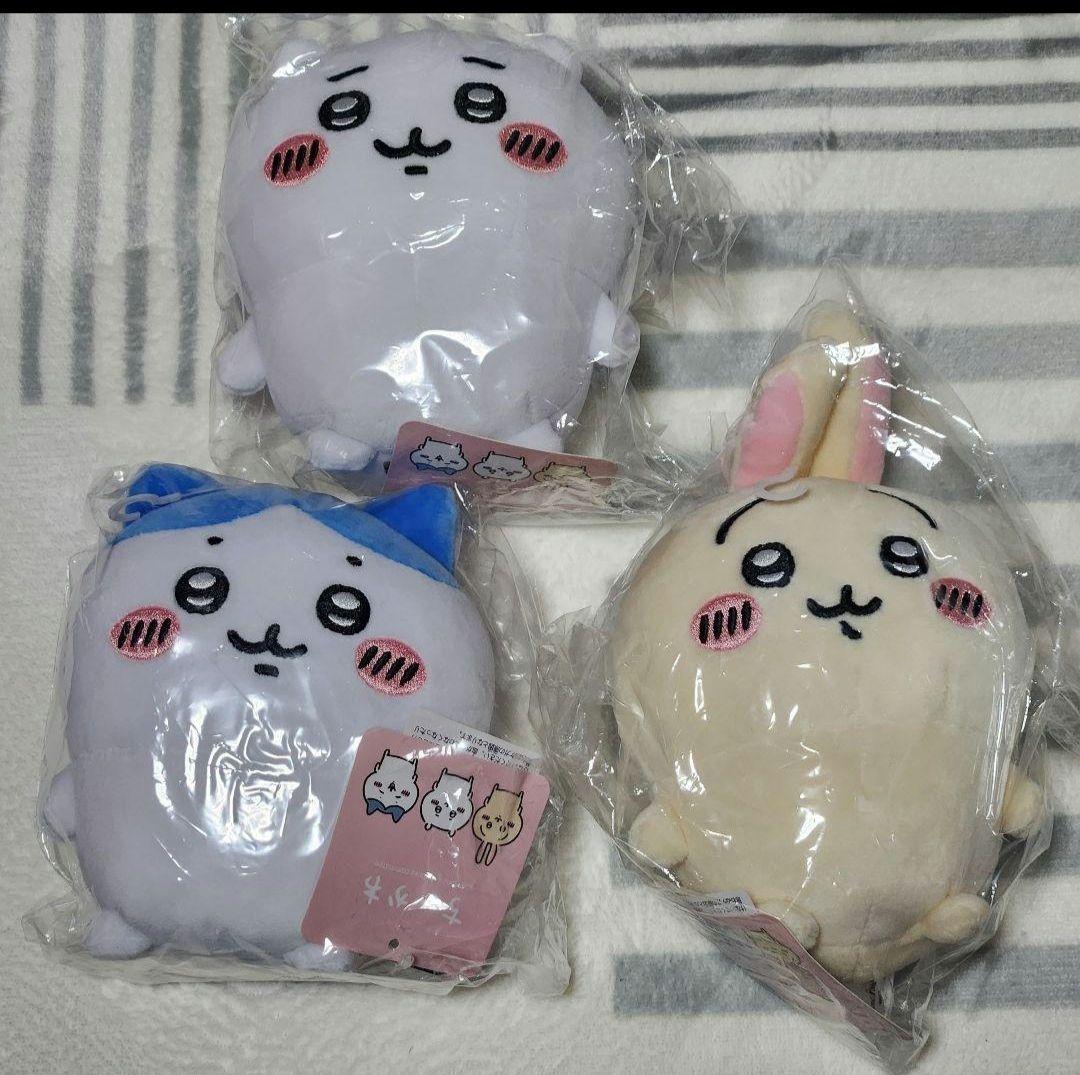 【ぽてたま】ちいかわ　ハチワレ　うさぎ　3点セット