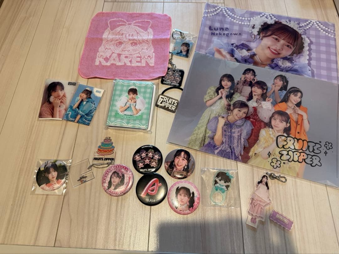 アイドル fruits zipper