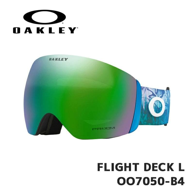 スキー・スノーボードアクセサリー OAKLEY FLIGHT DECK L OO7050-B4 Blue