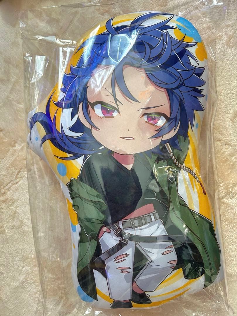 ヒプノシスマイク 有栖川帝統　マツキヨココカラ ダイカットクッション Aコース