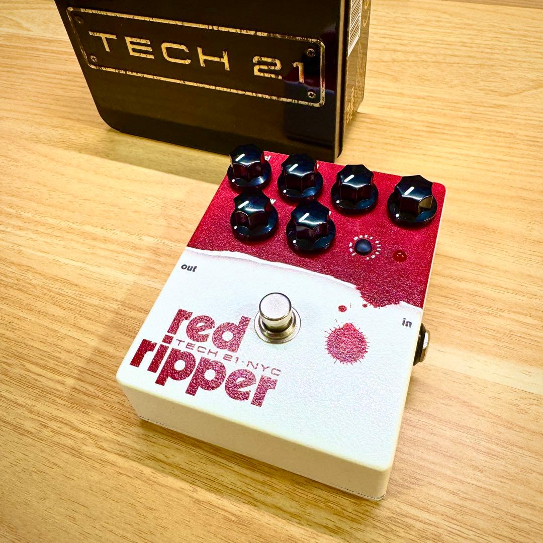 Tech21 Red Ripper ベース用ディストーション ファズ 廃盤 名機