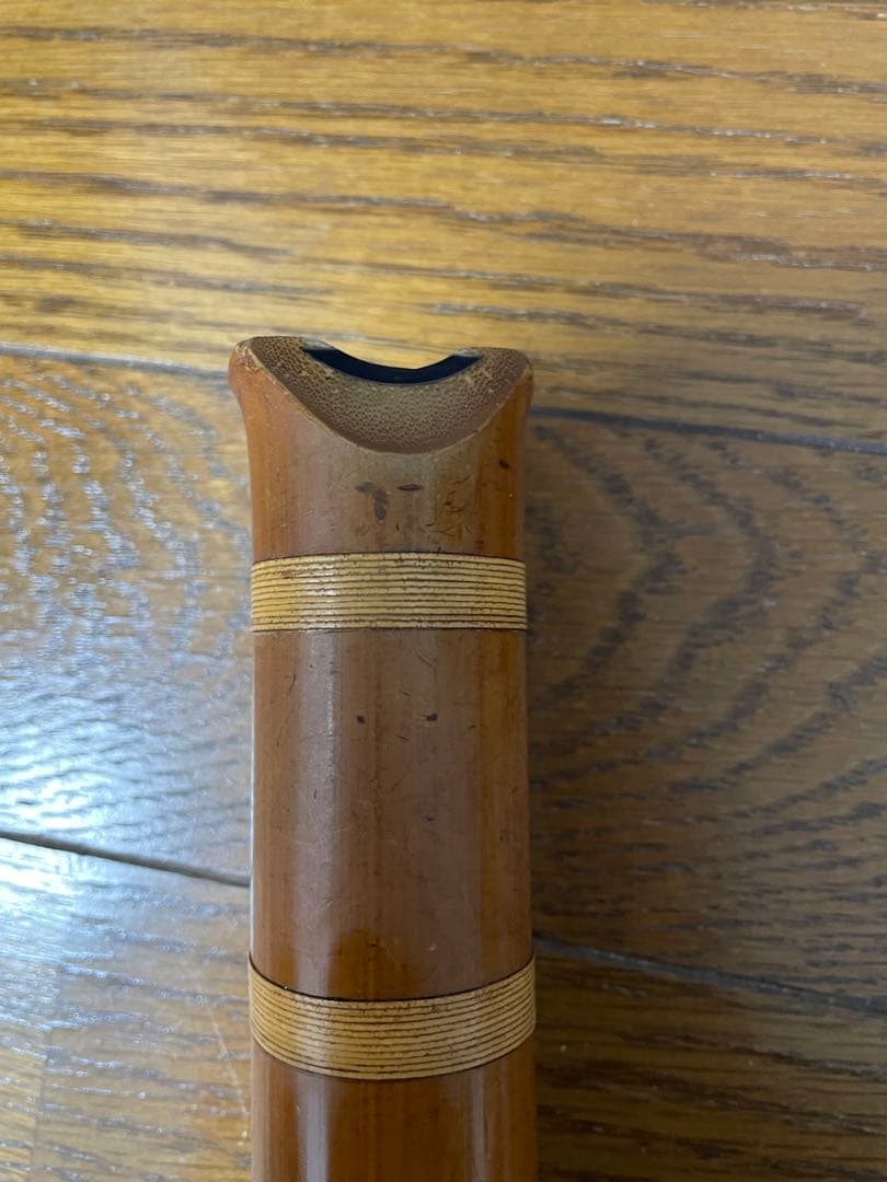 尺八 本体 竹製　破損あり