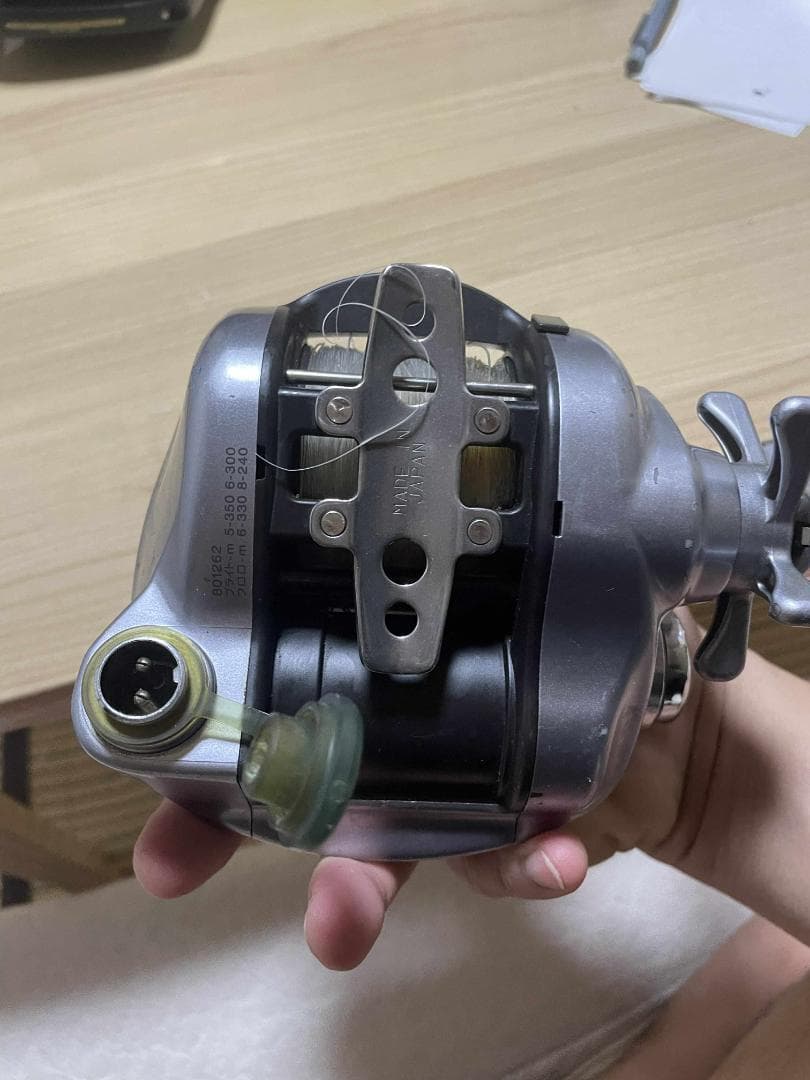 電動リール デジタル表示 シルバー 500e