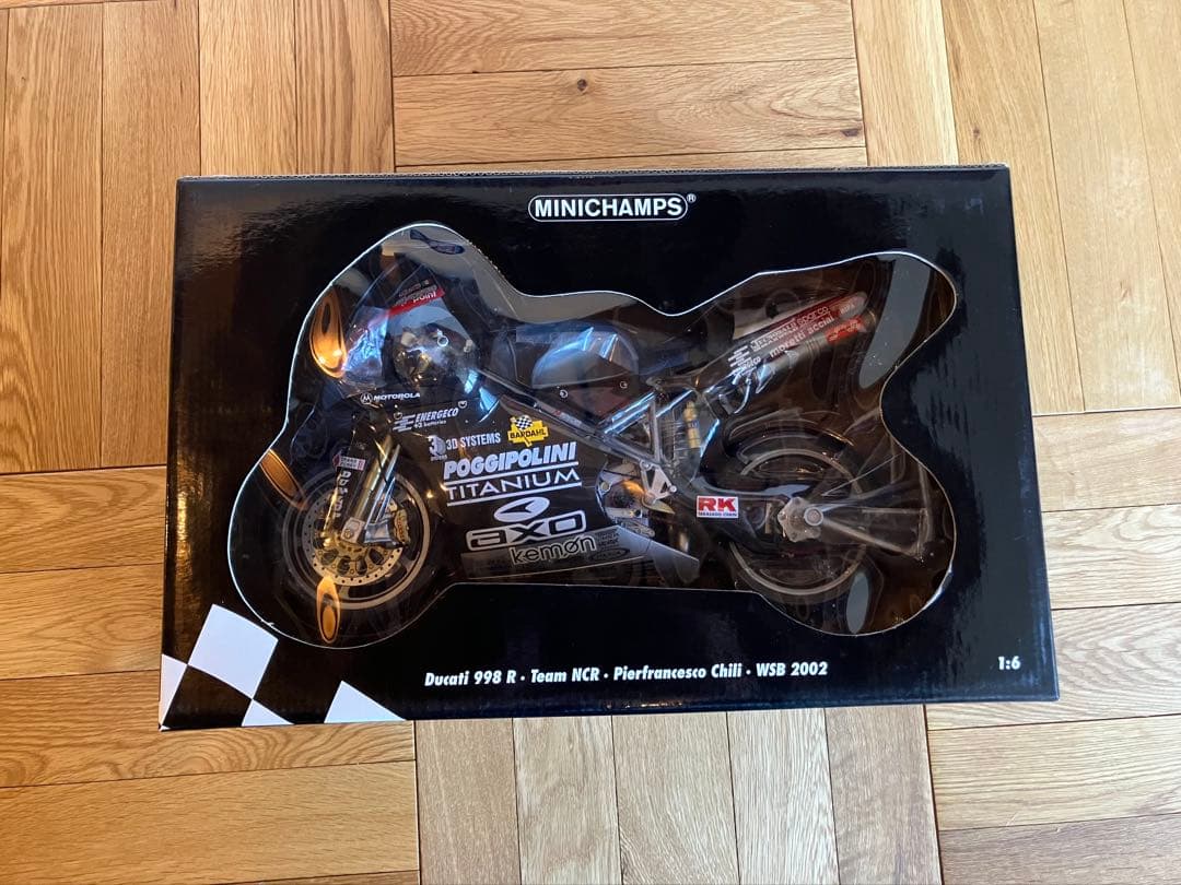 未開封 1/6 minicamps ドゥカティ 998 R Team NCR