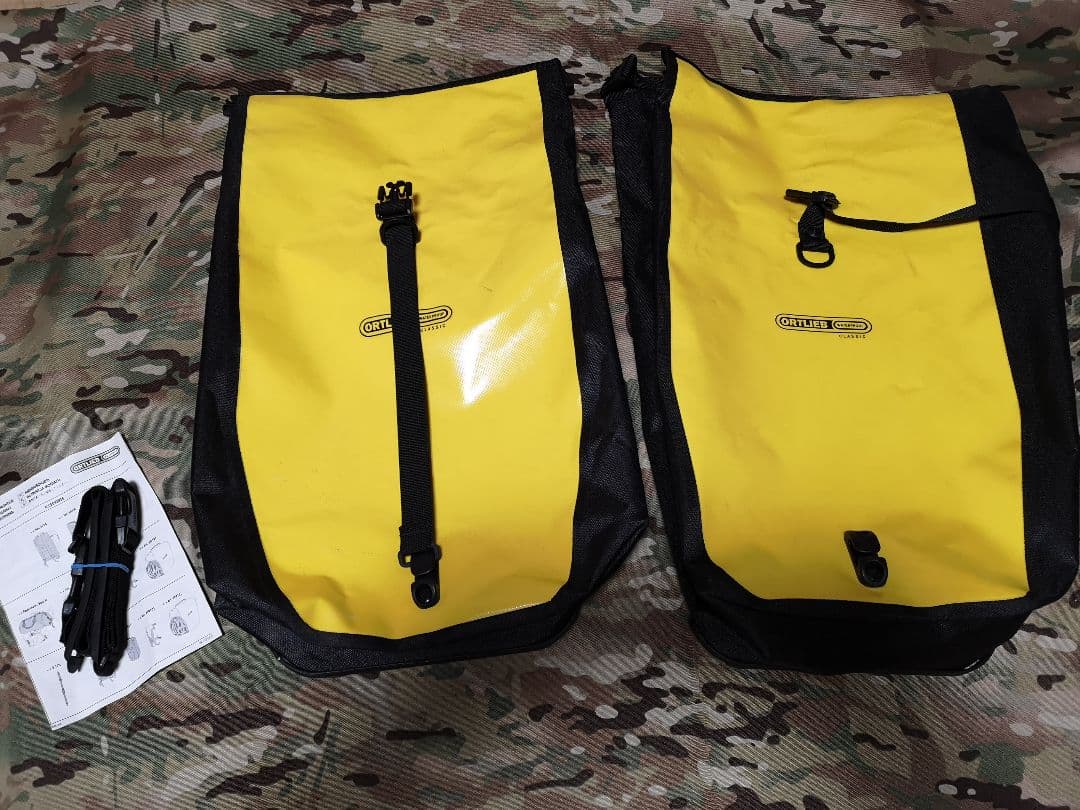 ORTLIEB オルトリーブ  バックローラー クラシック サイドバック ペア