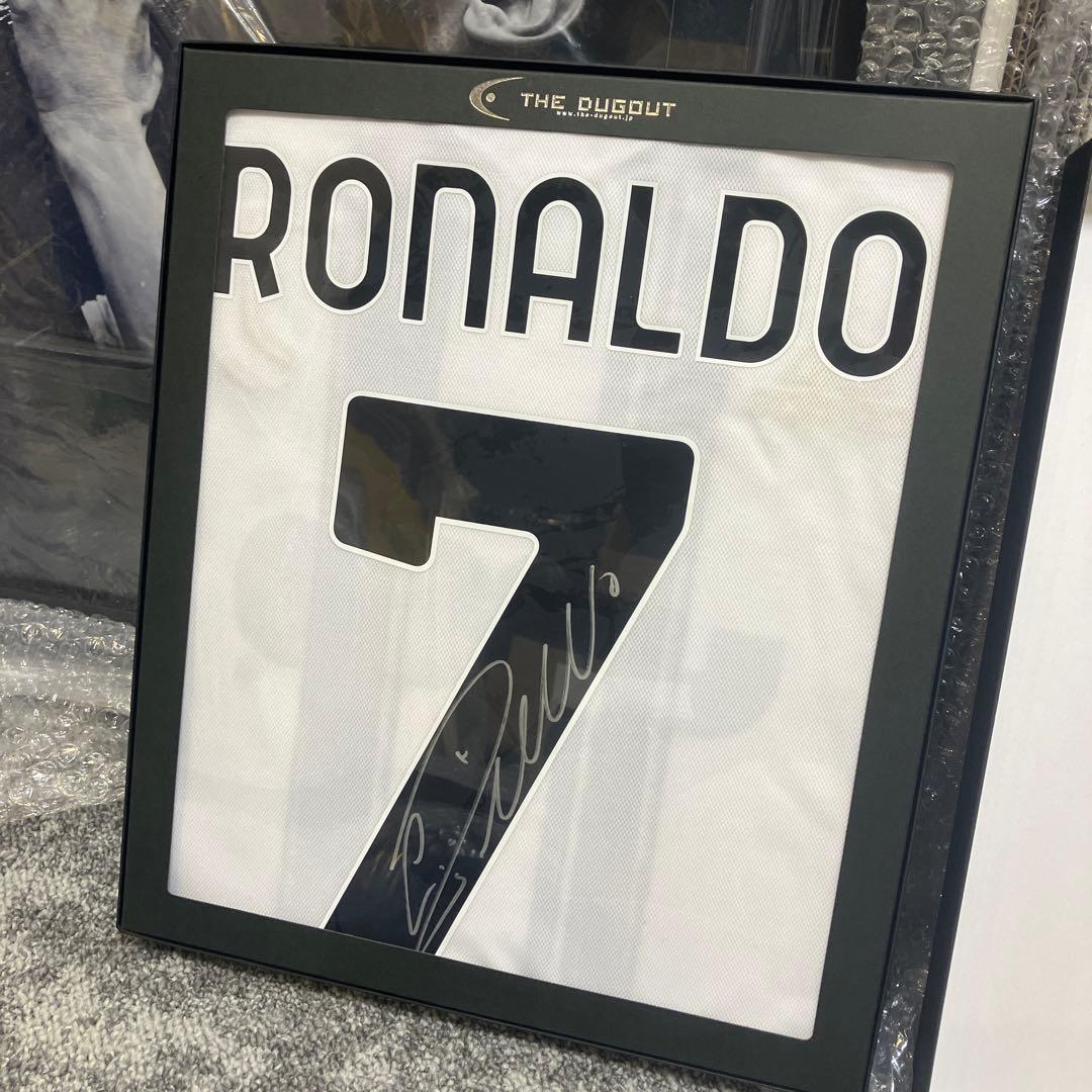 THE DUGOUT 正規品 証明書　クリスティアーノ・ロナウド サイン入り