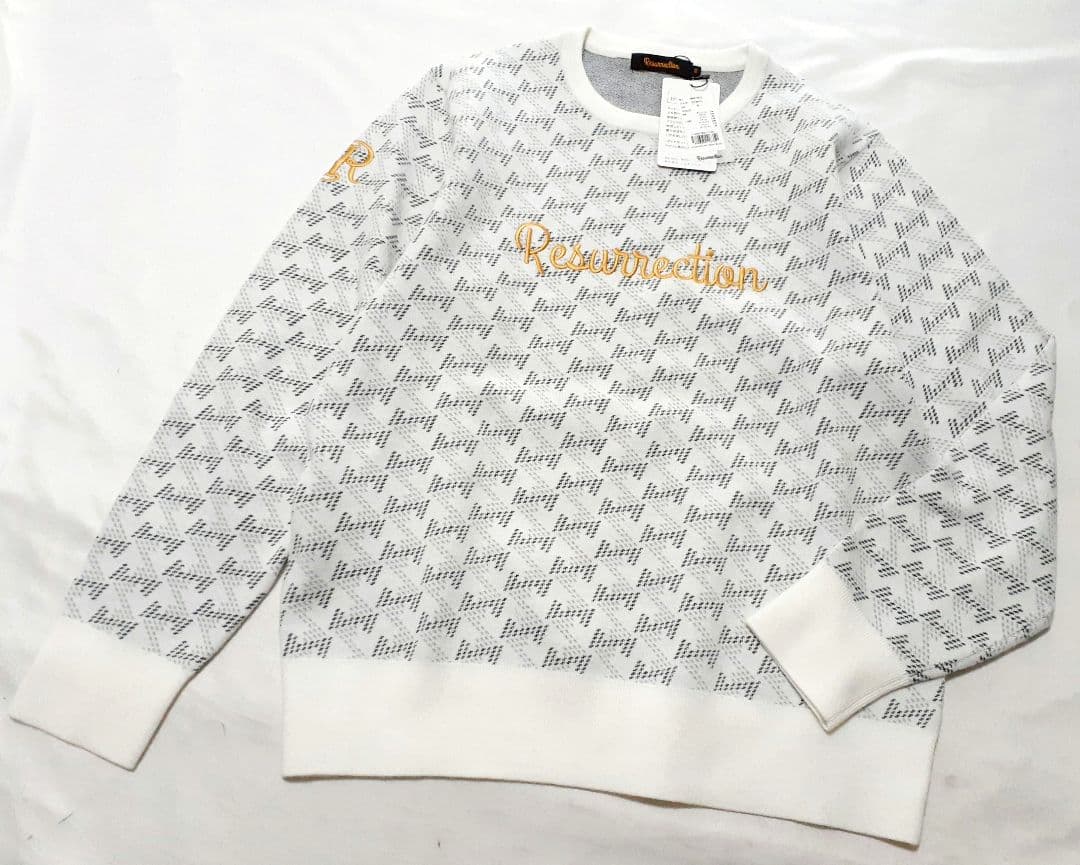 Resurrection ゴルフ GMクルーネックニット プルオーバー